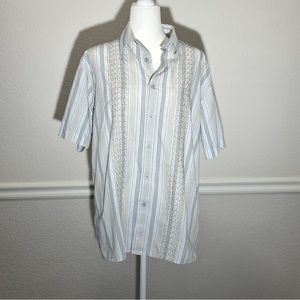 Salty Mens Large Button Down
